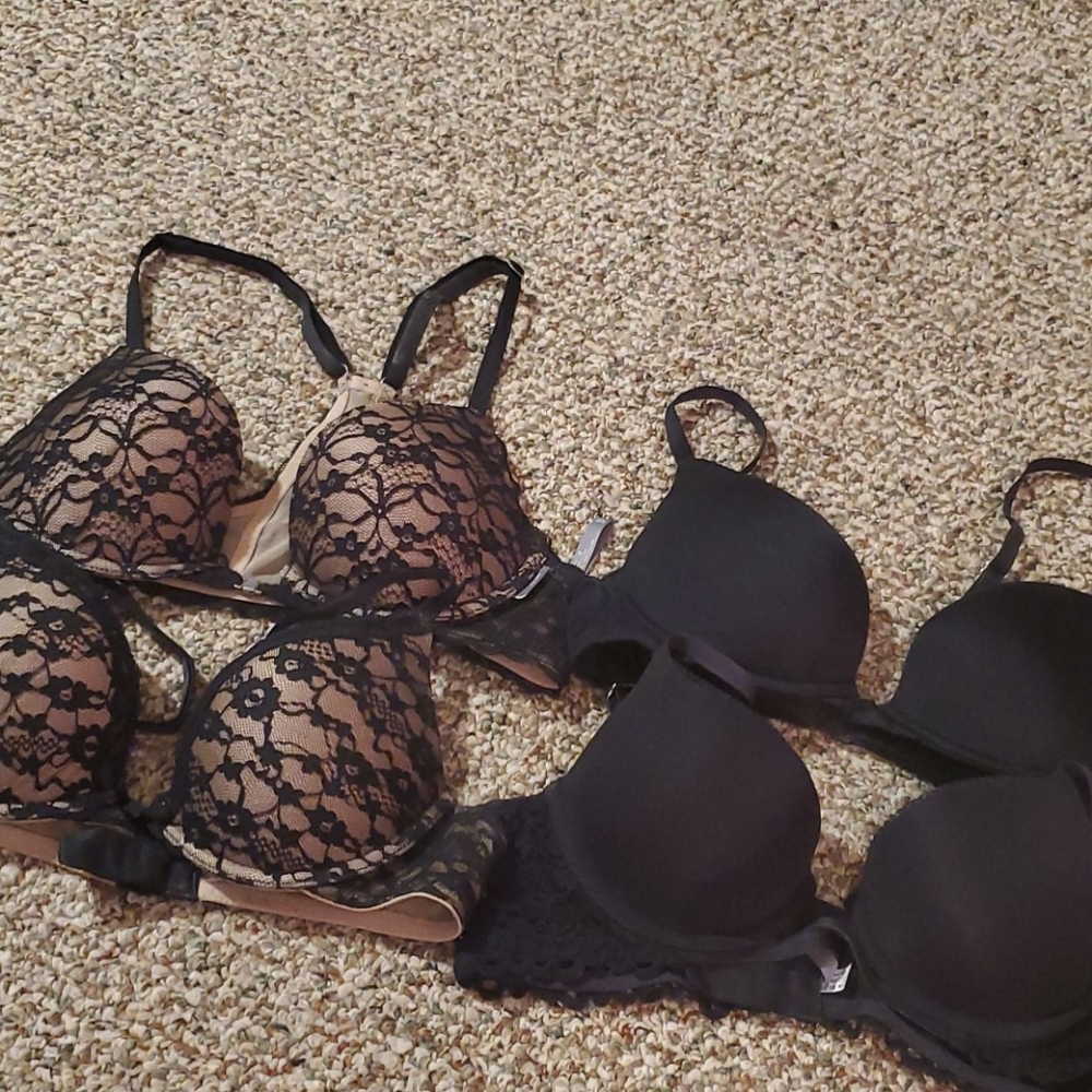 Black aerie bras